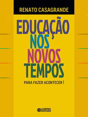 cover image of Educação nos novos tempos